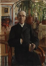 Portrait of Baron Johan Philip Palmén, Vice Chancellor of the University, 1890. Creator: Eero Jarnefelt.