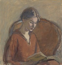 Portrait of a girl, 1927. Creator: Ellen Thesleff.