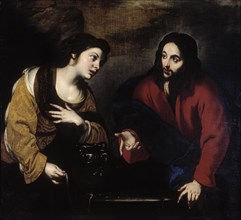 Christ and the woman of Samaria, 1600-1685. Creator: Giuseppe Marullo.