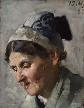 An Old Woman, 1883. Creator: Helena Westermarck.