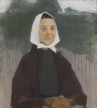 Granny, 1907. Creator: Helene Schjerfbeck.