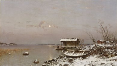 November Evening, 1889. Creator: Hjalmar Munsterhjelm.