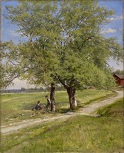 Willows, 1897. Creator: Hjalmar Munsterhjelm.