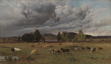 Pasture in Häme, 1881. Creator: Hjalmar Munsterhjelm.