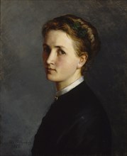 Self-Portrait, 1868. Creator: Ida Silfverberg.