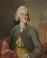 Land judge, later state councillor Jorgen Wichmand, 1749. Creator: Isak Wacklin.