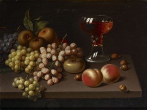 Still Life with Fruit, copy after Jac. Stockmann. Creator: Johan Erik Lindh.