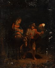 The Flight into Egypt, 1832.  Creator: Johan Erik Lindh.