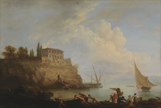 A southern port in France, 1738-1739. Creator: Claude-Joseph Vernet.