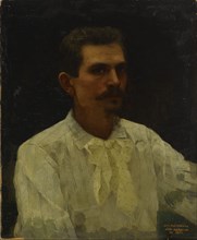 Self-Portrait, 1892. Creator: John Forssell.