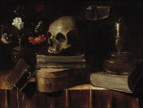 Vanitas, 1631-1678. Creator: Master of the Vanitas Texts.