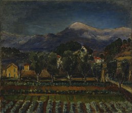 Landscape from Southern France, c1910s-1940s. Creator: Meri Genetz.