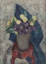 Flower arrangement, 1916. Creator: Niels Hansen.