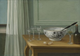 Still Life with a Punch Bowl, c1795-1797. Creator: Nils Schillmark.