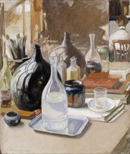 Still Life, 1909. Creator: Pekka Halonen.