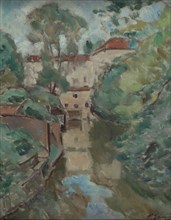 Old mill, Charenton, 1920. Creator: Per ake Laurén.