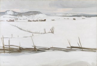 Landscape in Karelia, 1908. Creator: Vaino Hamalainen.