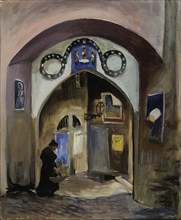 Vault in Semur, 1921. Creator: Yrjö Aleksander Ollila.