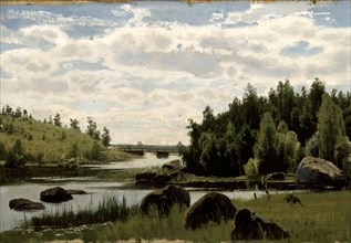 Summer greenery, 1870-1880. Creator: Fanny Churberg.