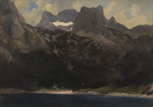 Alpine Lake, 1872. Creator: Fanny Churberg.