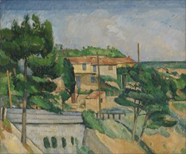 The Road Bridge at L'Estaque, 1879-1882. Creator: Paul Cezanne.