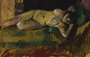 The Nude, 1913. Creator: Valle Rosenberg.