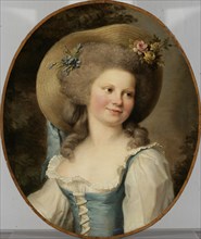 Mme Dugazon in the role of Babet, c1780s. Creator: Adelaide Labille-Guiard.