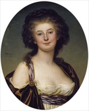 Singer and Actress Beata Charlotta Eckerman, 1784. Creator: Adolf Ulric Wertmüller.