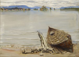 Venevanhus, 1924. Creator: Akseli Gallen-Kallela.