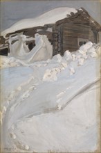 Winter Landscape, 1905. Creator: Akseli Gallen-Kallela.