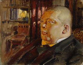 Portrait of Eric O. W. Ehrström, 1919. Creator: Akseli Gallen-Kallela.