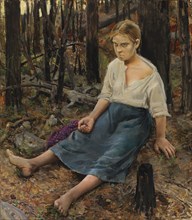 Lost, 1886. Creator: Akseli Gallen-Kallela.