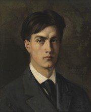 Self-Portrait, 1874. Creator: Albert Edelfelt.