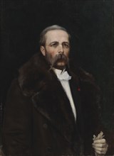 Portrait of the Artist's Father Chief Director Carl Albert Edelfelt, 1883. Creator: Albert Edelfelt.