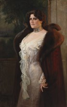 Portrait of Mrs. Lydia Nilsson Keirkner, 1902. Creator: Albert Edelfelt.