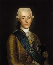 Gustav III, King of Sweden, 1775. Creator: Workshop of Alexander Roslin.