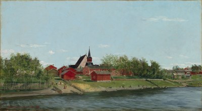 Landscape, 1891. Creator: Arvid Liljelund.