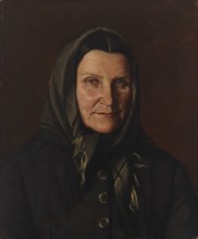 Portrait of a Woman, 1891. Creator: Arvid Liljelund.