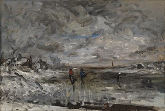 Winter Landscape, 1880. Creator: Fanny Churberg.