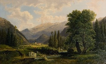 Landscape, c1830-1880. Creator: Franz Barbarini.