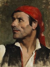 Spaniard, 1881. Creator: Helene Schjerfbeck.