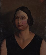 Portrait of a Woman (Mrs. Lönngren), 1930. Creator: Ilmari Aalto.