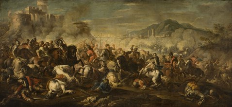 A cavalry battle, 1652. Creator: Jacques Courtois.