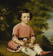 F. M. Maexmontan as a Child, 1850. Creator: Johan Erik Lindh.