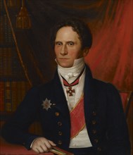 Portrait of Baron Carl Johan Walleen, c1810s. Creator: Johan Erik Lindh.