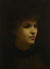 Portrait of the Artist's Wife, 1891. Creator: Juho Forsell.