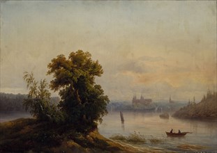 Gripsholm Castle, 1851-1853. Creator: Lars Theodor Billing.