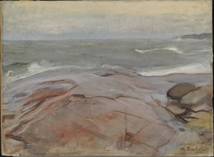 Seaside Landscape from Suursaari Island, 1905. Creator: Magnus Enckell.