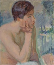 Lost in Thoughts, 1922-1923. Creator: Magnus Enckell.