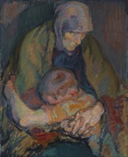 Pietà, 1916. Creator: Magnus Enckell.